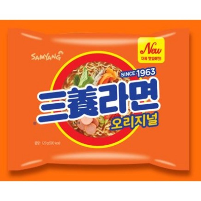 삼양라면 120g, 25개 대표 이미지 - 삼양 라면 추천