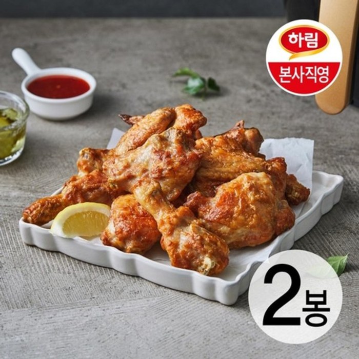 [냉동] 하림 자연실록 오븐구이 치킨 770g 2개 대표 이미지 - 오븐치킨 추천
