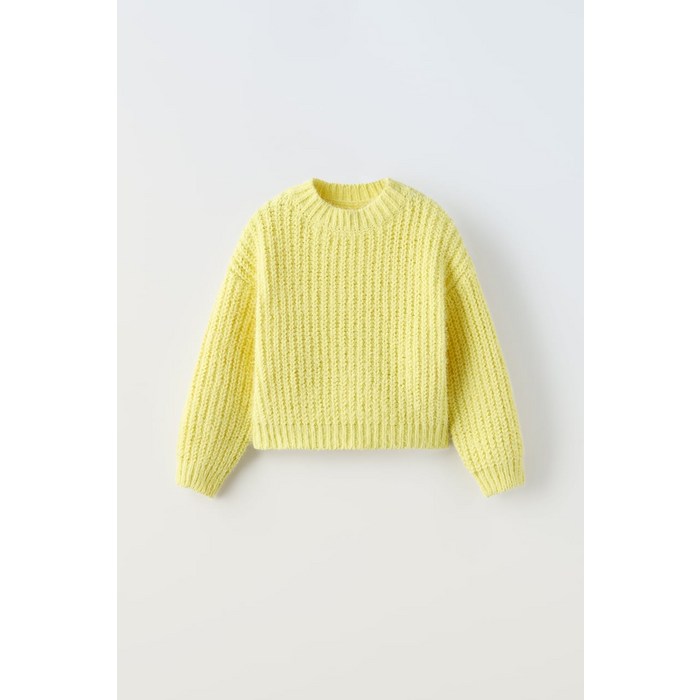 [키즈][국내배송]자라 ZARA 니트 스웨터 - 컬러 : 노랑308564