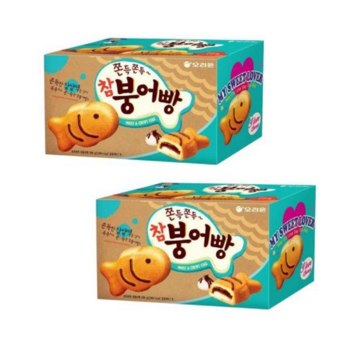 오리온 참붕어빵, 696g, 2개 대표 이미지 - 돌빵 추천