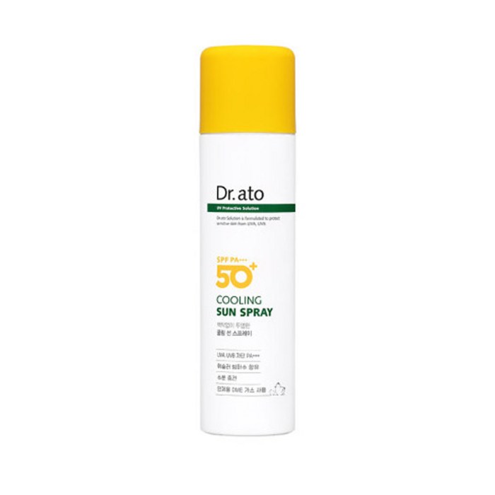 닥터아토 쿨링 선 스프레이 SPF50+ PA+++, 3개, 150ml 대표 이미지 - 선스프레이 추천