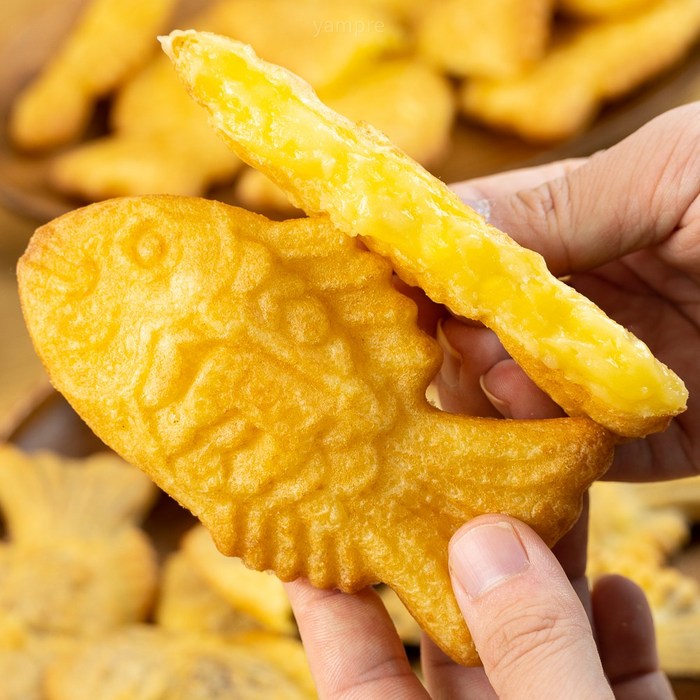 길거리 붕어빵 팥 슈크림 붕어빵 560g 8입 온백당 에어프라이어 붕어빵, 팥 붕어빵 1팩 대표 이미지 - 슈붕 추천