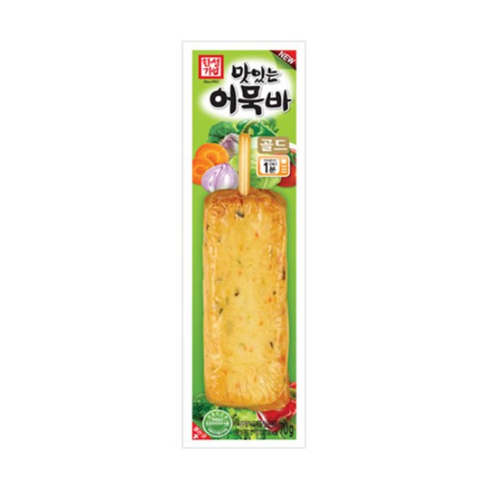 한성기업 맛있는어묵바, 70g, 20개 대표 이미지 - 오뎅바 추천