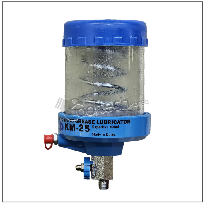 KM25 구리스주입기 자동구리스주입기 대용량 250ml, 1개