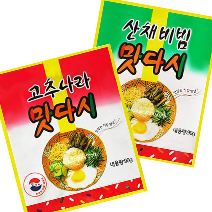 맛다시(90g) 8개 (고추나라 4개+산채비빔 4개), 1개, 90g 대표 이미지 - 군대 음식 추천