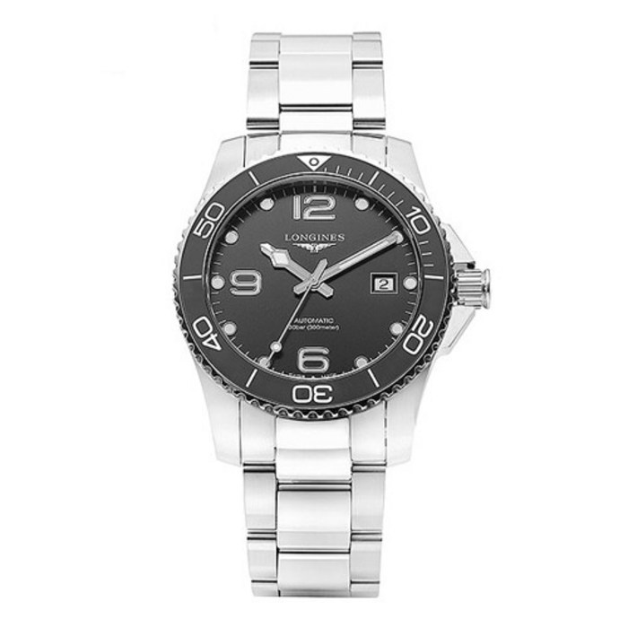 론진 [론진 LONGINES] L3.781.4.76.6 하이드로콘퀘스트 HydroConquest 세라믹 오토매틱 남성 메탈 시계 41mm 대표 이미지 - 론진 시계 추천