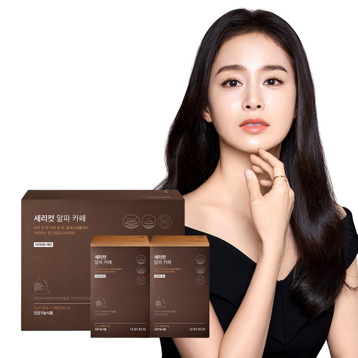 [세리박스] 세리컷 알파 카페 1개월 56포 / 다이어트 보조제 / 칼로리&체지방 컷팅제 / 식이섬유 / 커피향, 세리컷 알파 카페 1개월분 대표 이미지 - 살빼는 약 추천