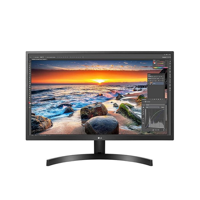 LG 27UK500-B 모니터 27인치 UHD (3840 x 2160) IPS 디스플레이 AMD FreeSync 기술 sRGB 98% 색상 영역 HDR 10 화면 제어 벽 대표 이미지 - LG전자 4K UHD 모니터 추천