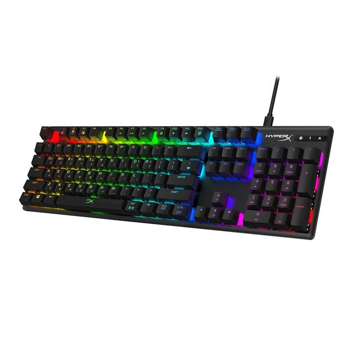 킹스톤 HyperX Alloy Origins RGB / 하이퍼X 알로이 오리진 RGB (적축/한글각인) 대표 이미지 - 하이퍼엑스 키보드 추천