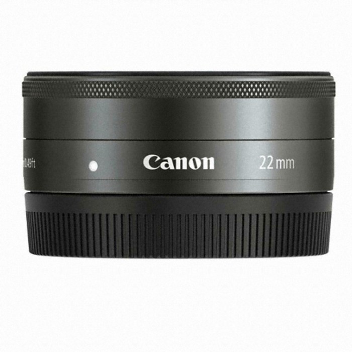 [캐논] EF-M 22mm F2 STM (블랙 실버) 정품 /GD, 블랙 대표 이미지 - 캐논 단렌즈 추천