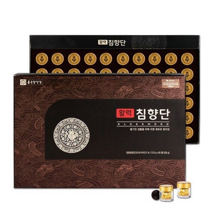 종근당건강 활력 침향단 60p, 1개, 225g 대표 이미지 - 황제 추천