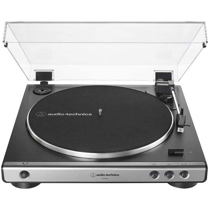 오디오테크니카 자동 벨트 드라이브 턴테이블, AT-LP60X(건메탈) 대표 이미지 - 턴테이블 추천