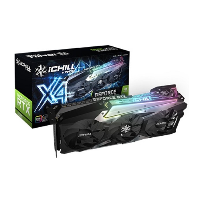 INNO3D 지포스 RTX 3090 D6X 24GBiChiLL X4 그래픽카드 (아이노비아) 대표 이미지 - RTX 3090 추천