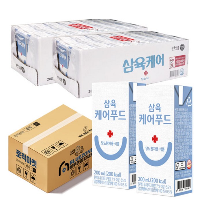 삼육 케어푸드 당뇨식 당뇨환자용, 200ml, 48개 대표 이미지 - 당뇨식 추천