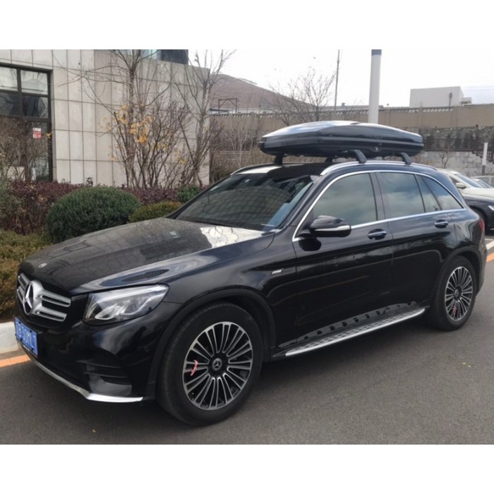 루프탑 루프박스 지붕 렉 벤츠 GLC GLA 클래스 SUV 범용 적용 캐리어, 480L 블랙 화이트 그레이+가로봉ml 대표 이미지 - 루프박스 추천