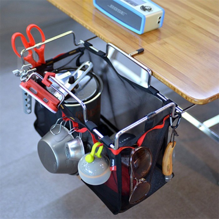 끄니스토어 캠핑 사이드포켓 사이드홀더 수납가방