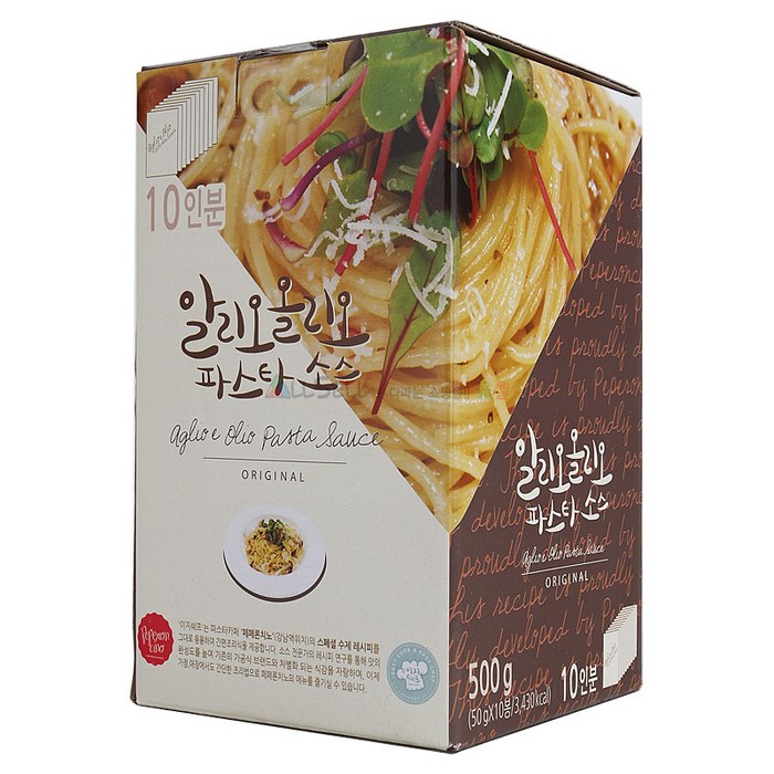 이지쉐프 알리오올리오 파스타소스, 50g, 10개입 대표 이미지 - 알리오올리오 추천