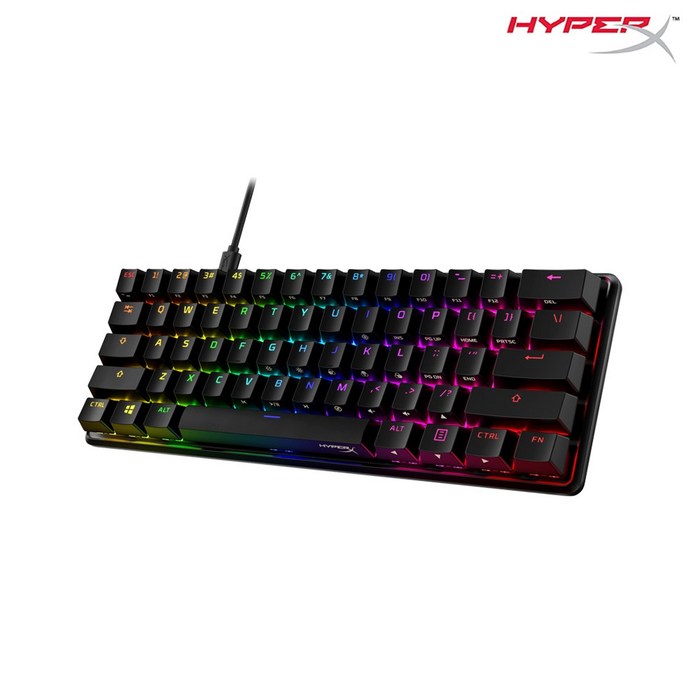 킹스톤 HyperX Alloy 오리진 60 RGB (적축) 대표 이미지 - 하이퍼엑스 키보드 추천