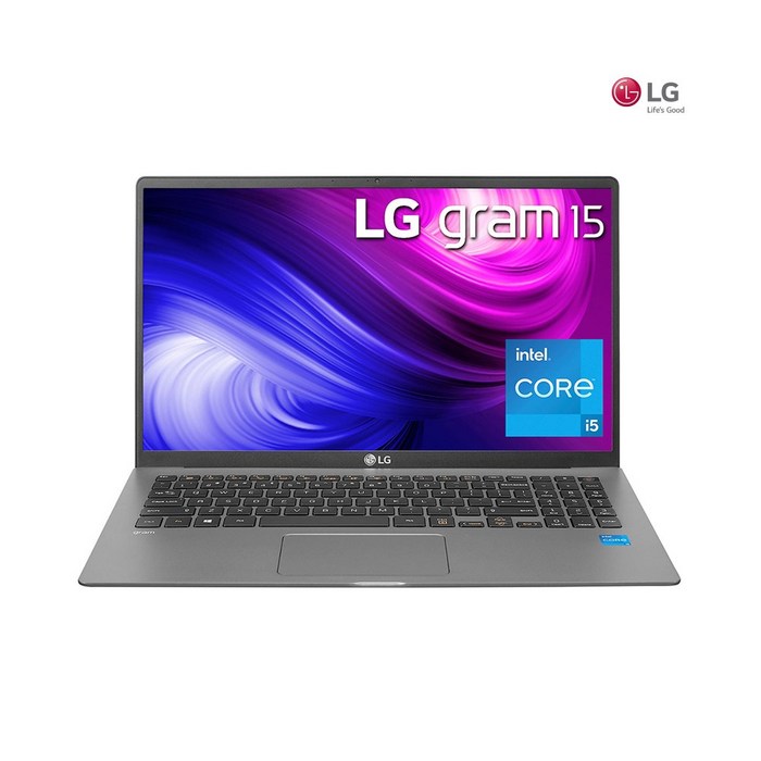 LG 그램 15인치 초경량 11세대 윈도우10 16G 512G 15Z95N, 15Z95N-G.AAC6U1, WIN10 Home, 16GB, 512GB, 코어i5 1135G7, 실버 대표 이미지 - 봄 신학기 노트북 추천