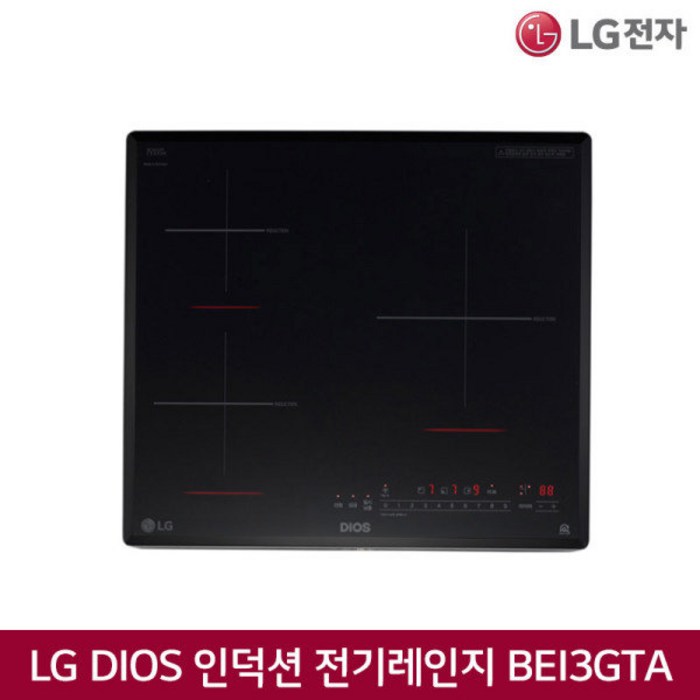 LG전자 DIOS 인덕션 전기레인지 BEI3GTA N (프리스탠딩/인덕션3구) 빌트인, 옵션 선택:C[HZ6085AA-8.5cm]