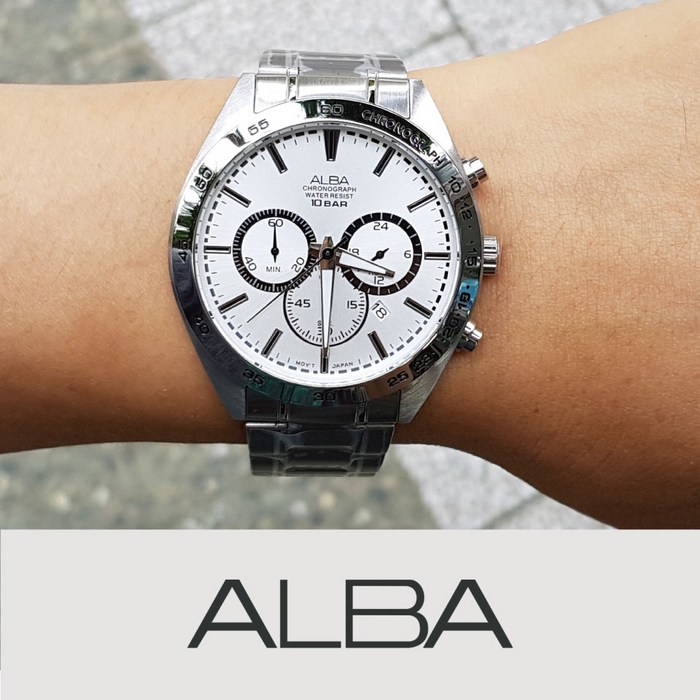 [정품]국내 당일발송 세이코알바시계 SEIKO ALBA AT3B29X1 남성메탈시계 정장시계 남성손목시계 시계선물 대표 이미지 - 세이코알바 시계 추천