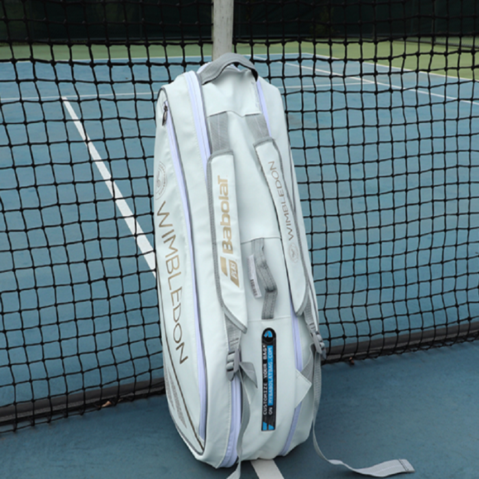 Babolat Wimbledon 바볼랏 윔블던 에디션 테니스 라켓 가방 백팩 숄더백 수납좋은 스포츠 운동 멀티백, 단일 대표 이미지 - 테니스 가방 추천