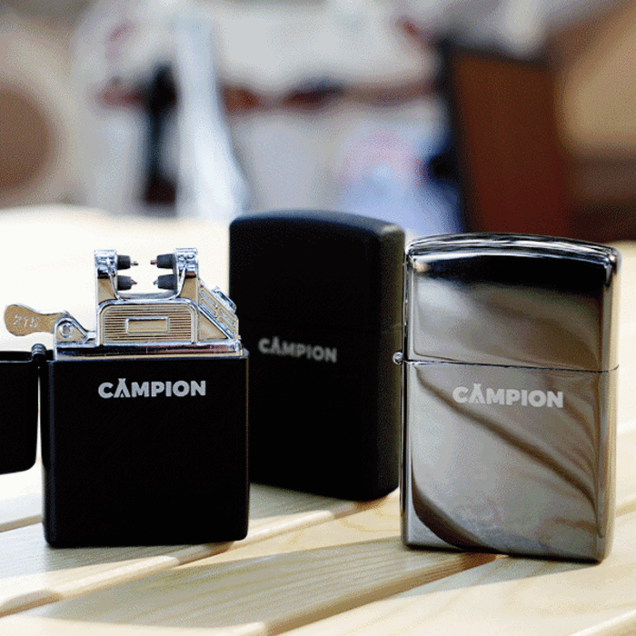 [CAMPION] 캠피온 플라즈마 전기 라이터 (USB포함 풀 패키지) (3color), CPO-X (모던블랙) 대표 이미지 - 플라즈마 라이터 추천