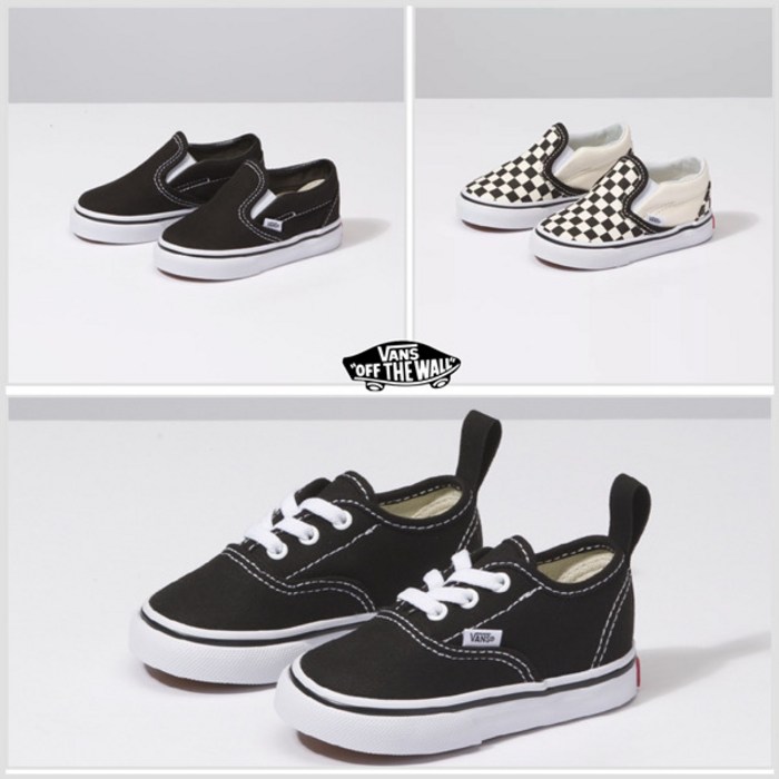 [반스VANS] 베스트 아동 어센틱 슬립온 체커보드 아동화 3종 택1 토들러 키즈 데일리 패밀리슈즈