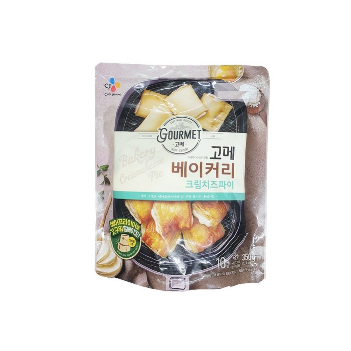 고메 CJ 베이커리 크림치즈파이 350g, 1개 대표 이미지 - 고메 베이커리 추천