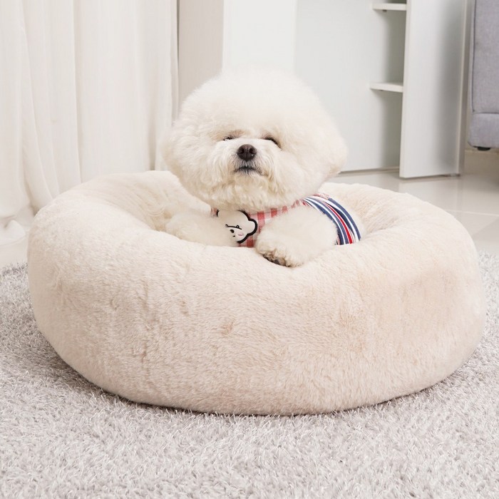 개과천선 DU방석 반려동물사계절용 꿀잠 강아지 방석, 다크 그레이, 1개