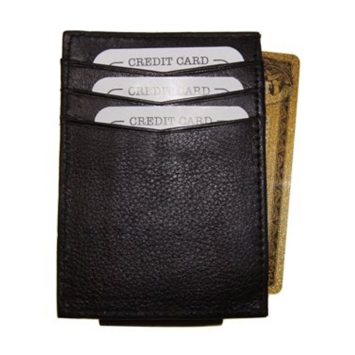 라이프스타일 개선 가죽 블랙 마그네틱 머니클립 신용카드 블랙 무료 선물상자 선물팩 SUN2792CFBK