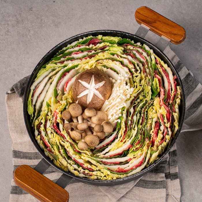 밀푀유나베 2-3인분 1kg 집들이 캠핑밀키트 쿠킹박스 대표 이미지 - 양식 밀키트 추천