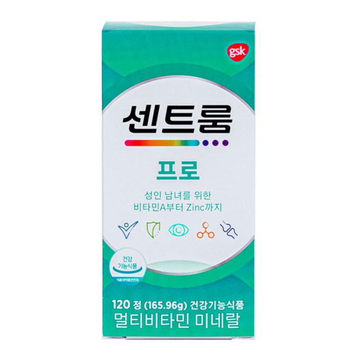 센트룸 프로 멀티비타민 미네랄, 120정, 1개 대표 이미지 - 여자 영양제 추천