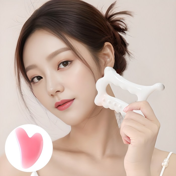[여신괄사] V라인 페이스 바디 2개세트 경락 괄사