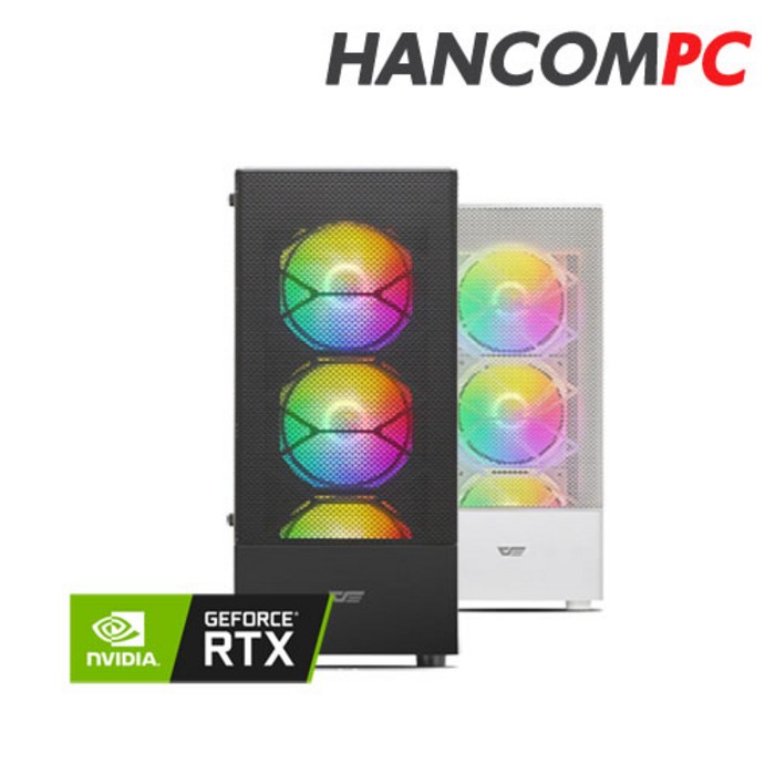 게이밍 컴퓨터 인텔 i5 9400F 16GB RTX2060 디아블로4 배틀그라운드 발로란트 조립PC 윈도우10 데스크탑 본체 오버워치 롤 피파4 블랙에디션, 블랙케이스 대표 이미지 - 발로란트 PC 추천