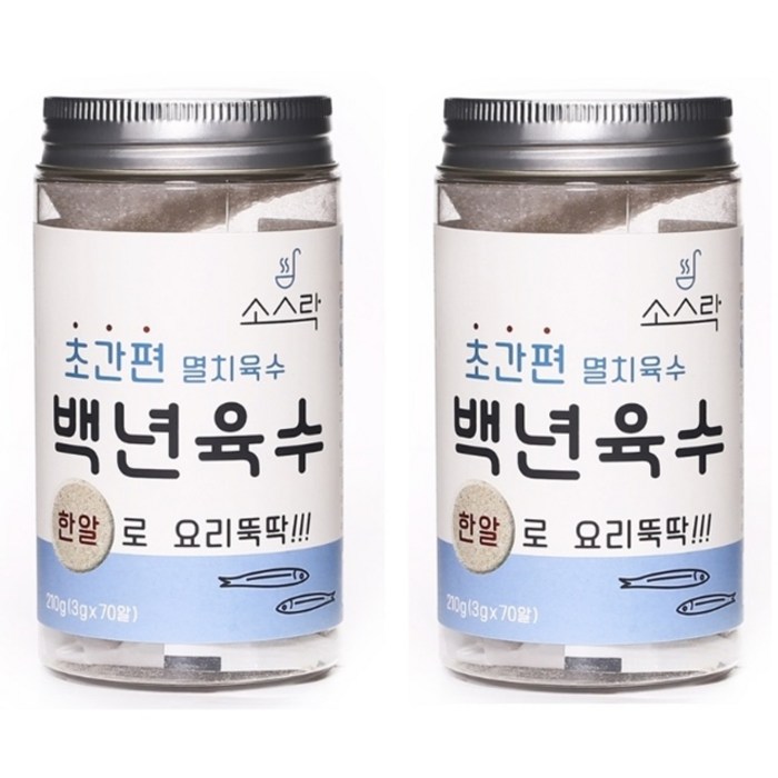 무배 소스락 백년육수 210g X 2병 대표 이미지 - 후추 추천