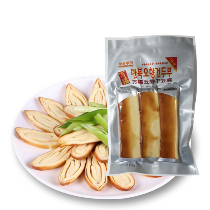 홍홍 중국식품 오향건두부 중국두부 만복오향건두부 포두부, 200g, 1개 대표 이미지 - 중국 당면 추천