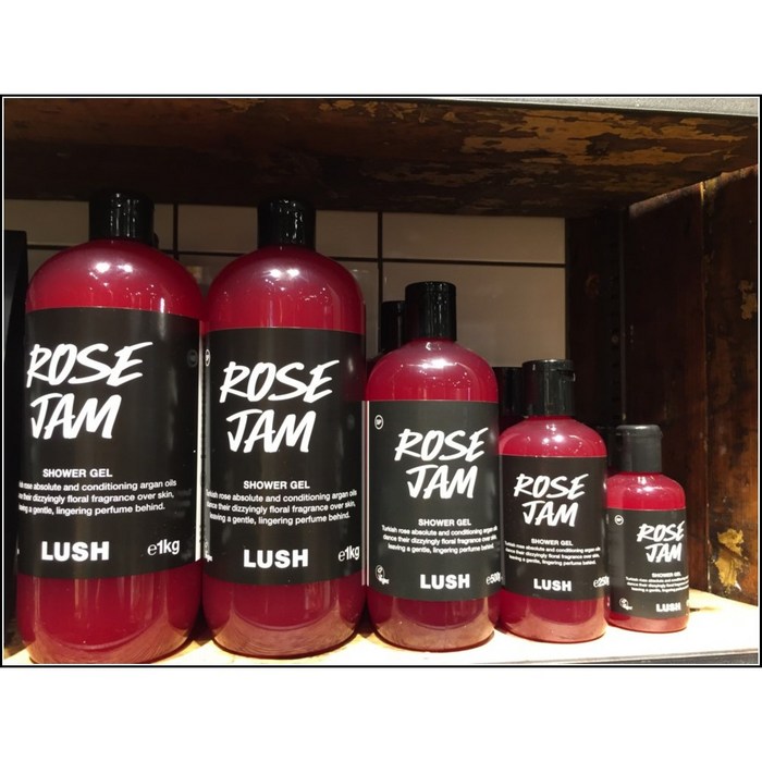 러쉬 로즈 잼 샤워젤/Rose Jam Shower Gel 1kg[영국직배송] 대표 이미지 - 러쉬 샤워젤 추천