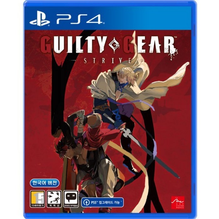 PS4 길티기어 스트라이브 한글판 (예약특전 포함) 권바드론 스틱 추가 가능, 길티기어 단품 대표 이미지 - 플스 격투게임 추천