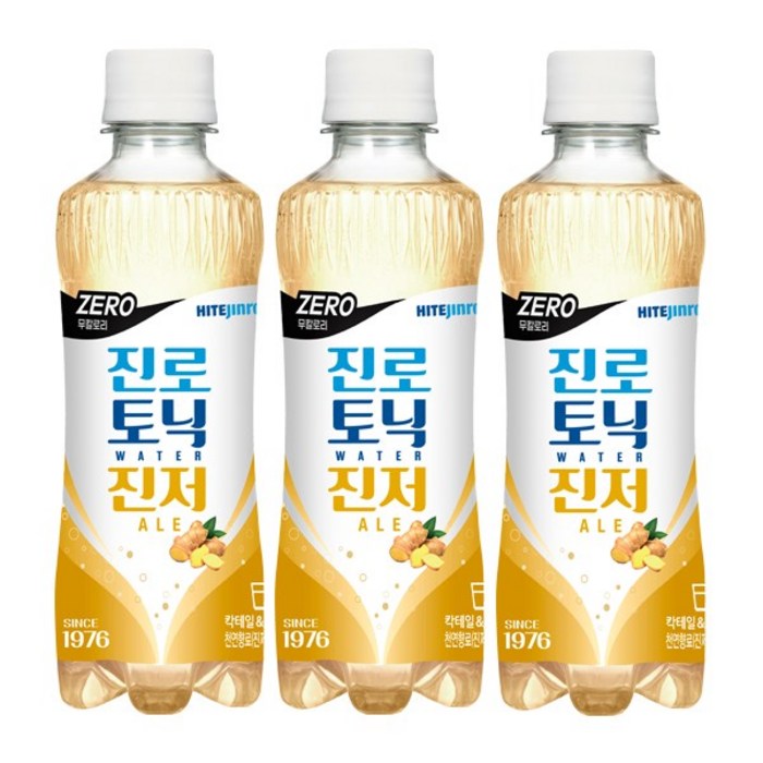 하이트진로 토닉워터 진저에일 300ml 12병 칵테일, 12개 대표 이미지 - 진로토닉 추천