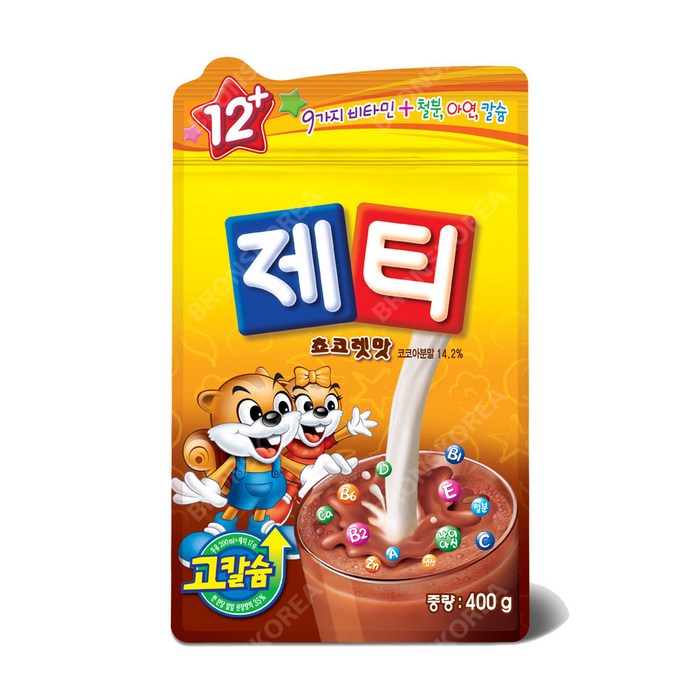 제티 쵸코렛맛 분말, 400g, 2개 대표 이미지 - 코코아 파우더 추천