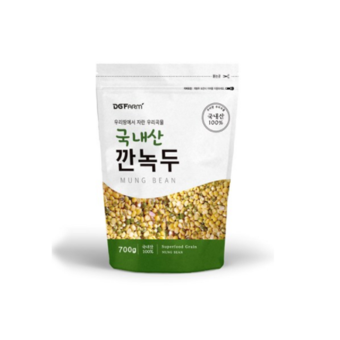 건강한밥상 국산 깐녹두, 700g, 1개 대표 이미지 - 녹두 추천