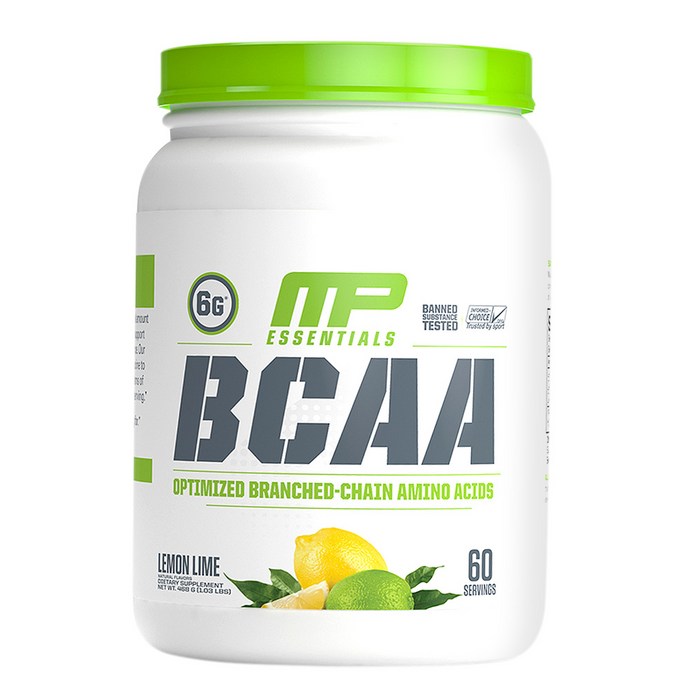 머슬팜 에센셜 BCAA, 레몬 라임(Lemon Lime), 468g 대표 이미지 - BCAA 추천