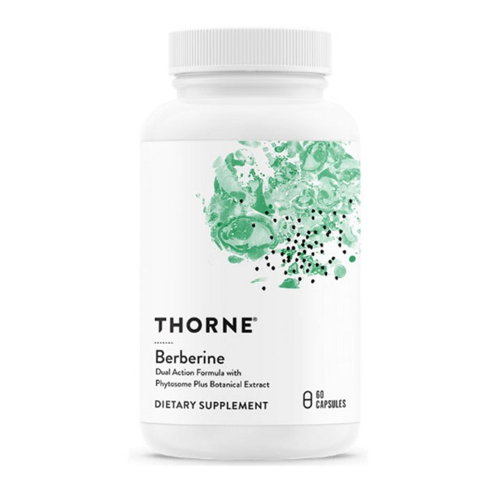 Thorne Research 베르베린-500 캡슐 60정, 1개, 500mg 대표 이미지 - 베르베린 추천