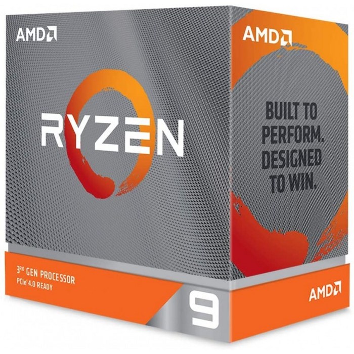AMD Ryzen 9 3900XT 12-코어 24-Threads 잠금 해제된 데스크톱 프로세서(냉각기 없음): 컴퓨터 및 액세서리, 단일옵션