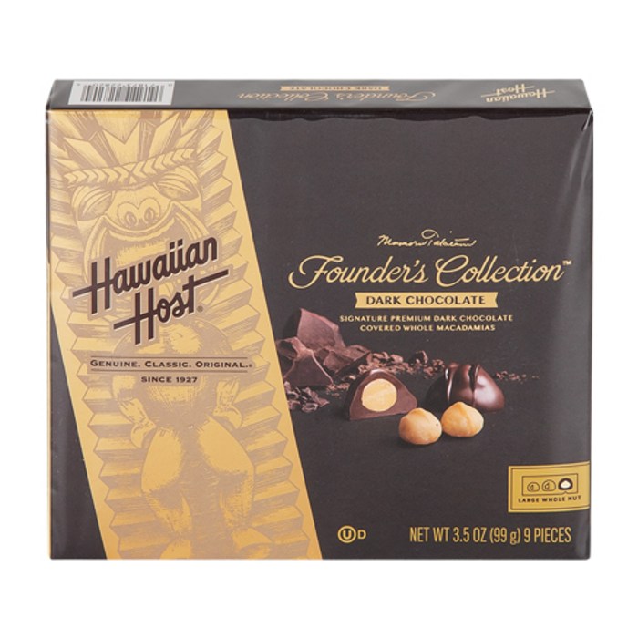 하와이안호스트 파운던스 컬렉션 다크 초콜릿, 99g, 2개 대표 이미지 - 다크초콜릿 추천