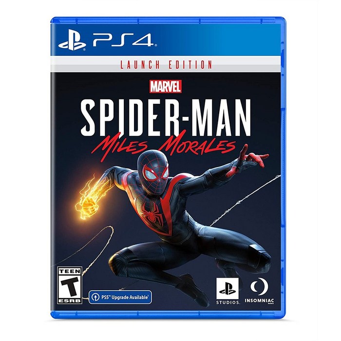 마블 스파이더맨: 마일스 모랄레스 Launch 에디션 PS4 (슈퍼히어로 액션 격투), 기본 대표 이미지 - 플스 격투게임 추천