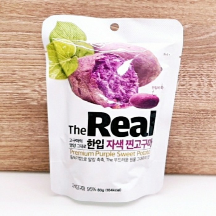 리치팜너트 한입자색 고구마 스낵, 80g, 20개 대표 이미지 - 한입 고구마 추천