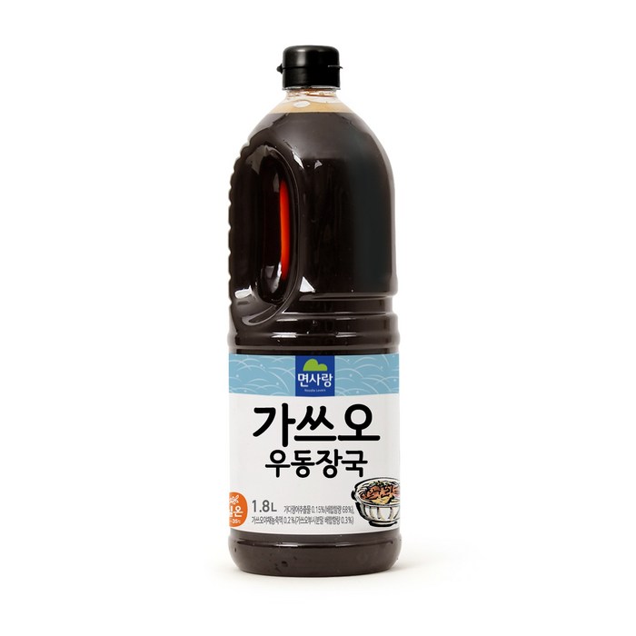 면사랑 가쓰오 우동장국1.8L, 1.8L, 1개 대표 이미지 - 우동 추천