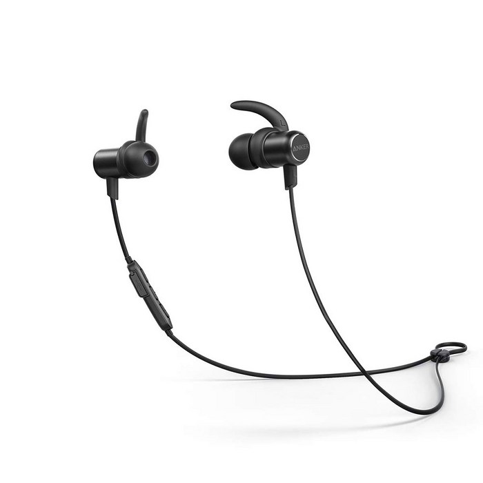 ANKER SOUNDBUDS SLIM 무선 카날형 이어폰 3종, 블랙(B07N2N863F) 대표 이미지 - 앤커 블루투스 이어폰 추천